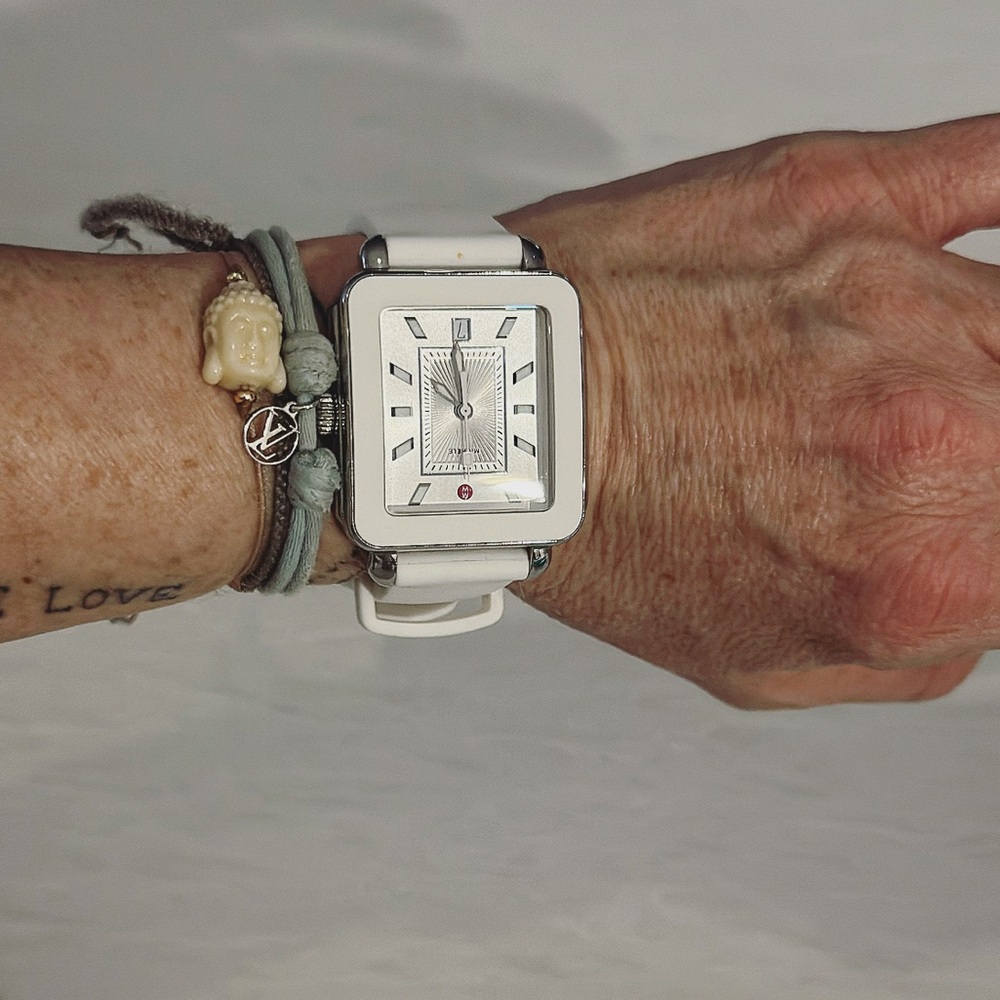 Awesome Michele Silicone Women’s Watch!